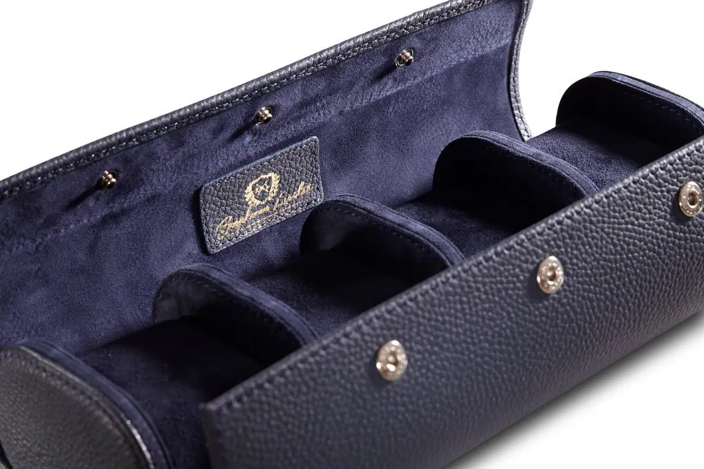 Galata - Togo Dark Blue Watch Roll
