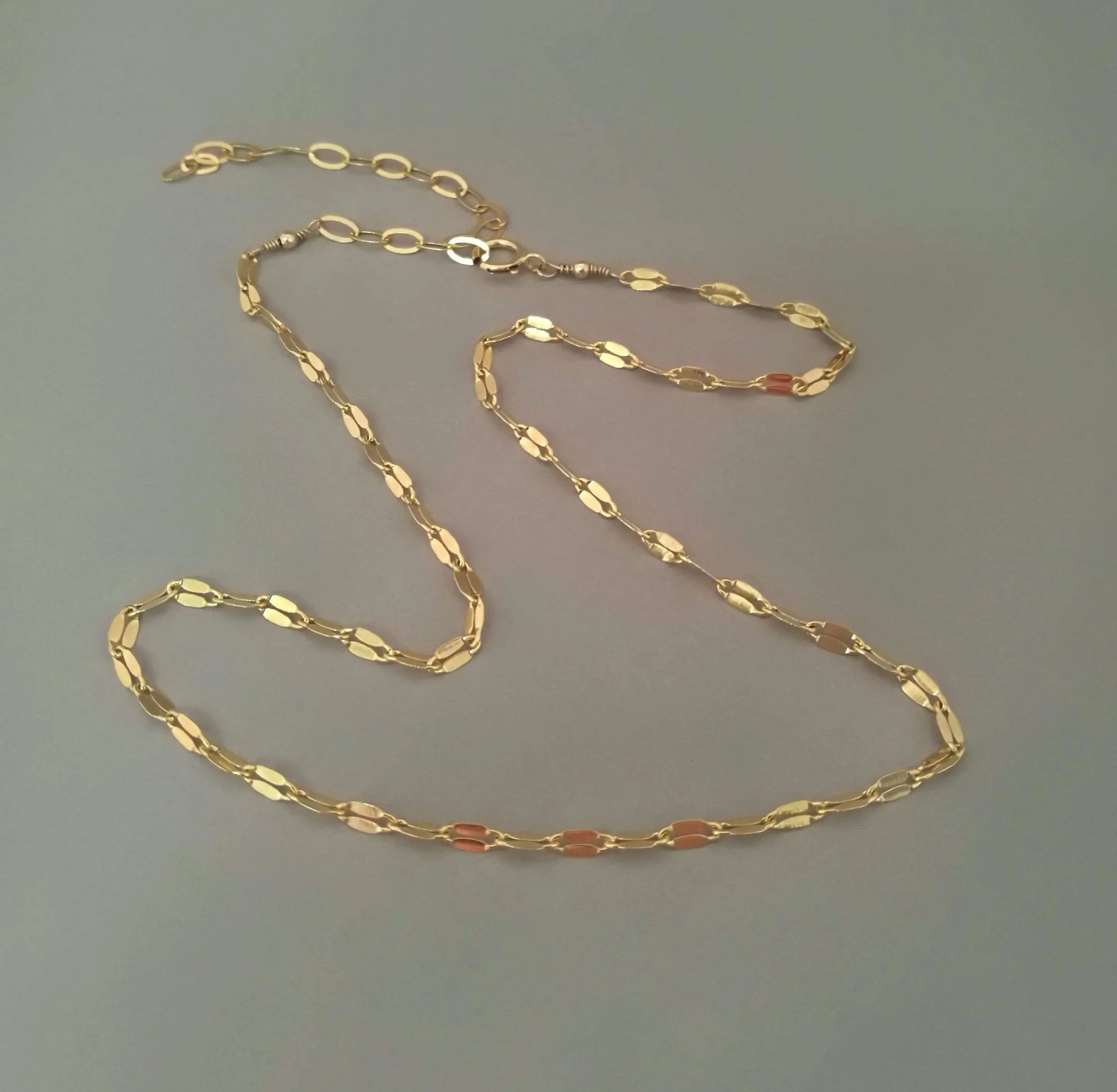 Gold Chain Choker & Tiny Coin Necklace - Set Of 2 Necklaces