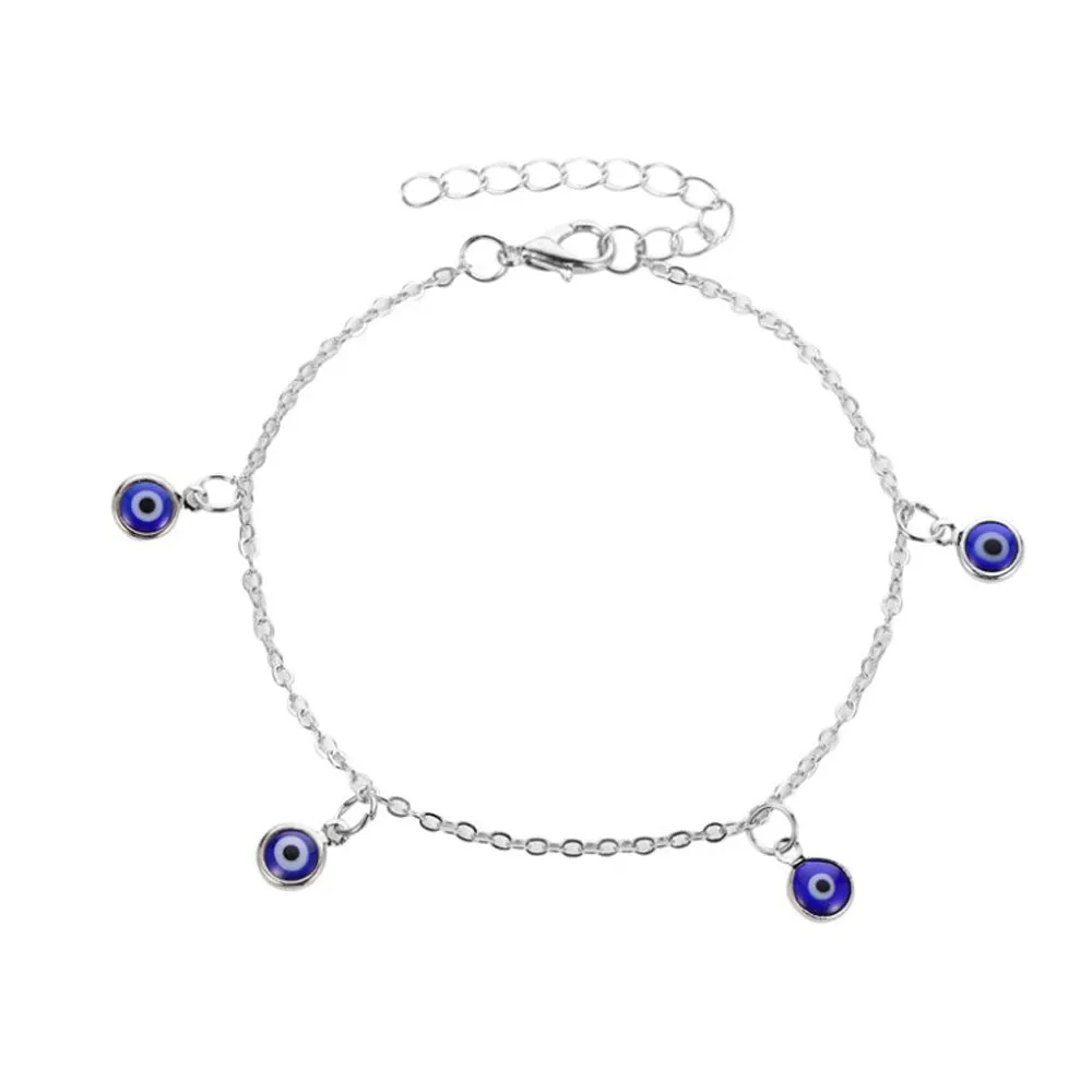 Gold Silver Color Alloy Foot Chain Anklet