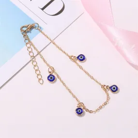 Gold Silver Color Alloy Foot Chain Anklet