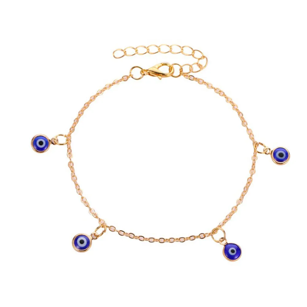 Gold Silver Color Alloy Foot Chain Anklet