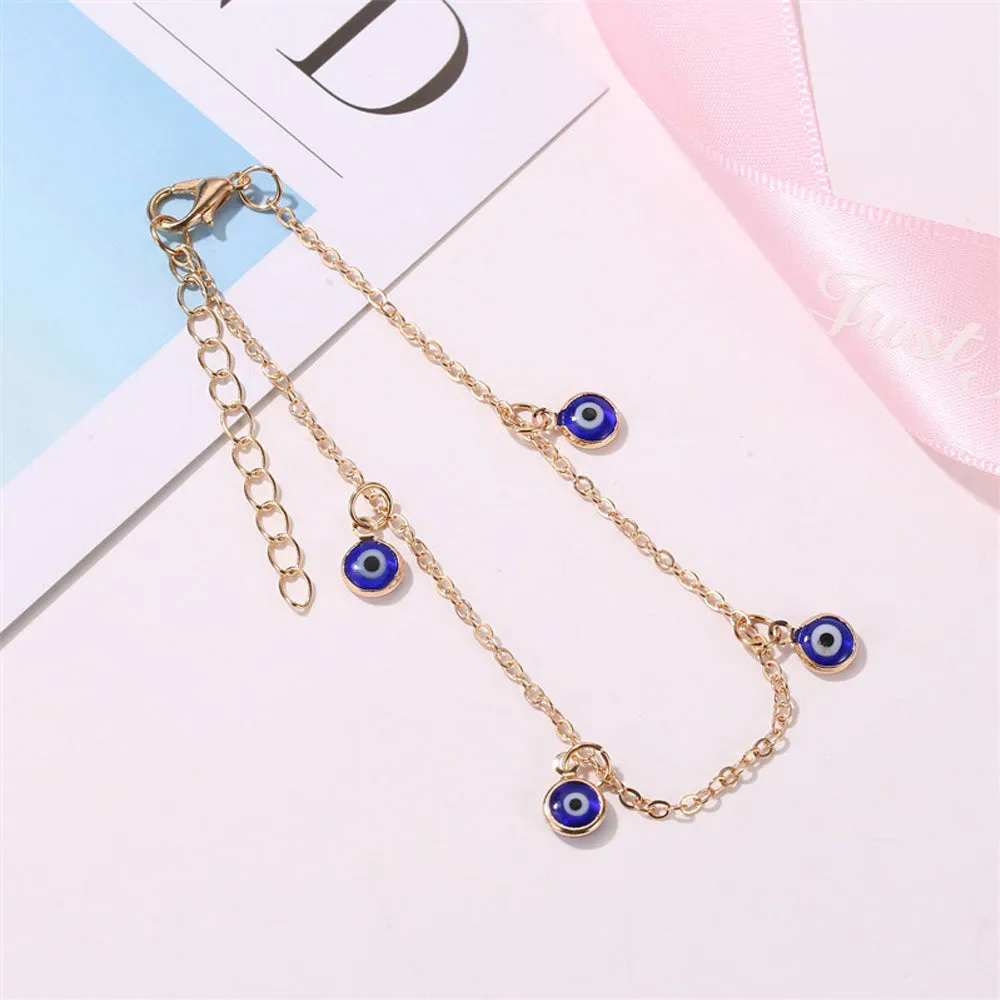 Gold Silver Color Alloy Foot Chain Anklet