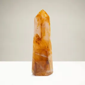 Golden Healer Hematoid Quartz Obelisk from Brazil - 11" / 2,055 grams