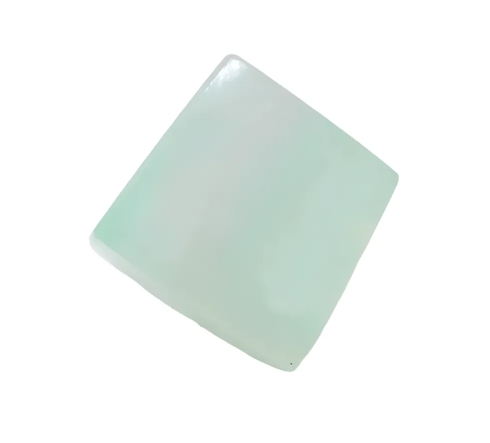 Green Fluorite Crystal Cube