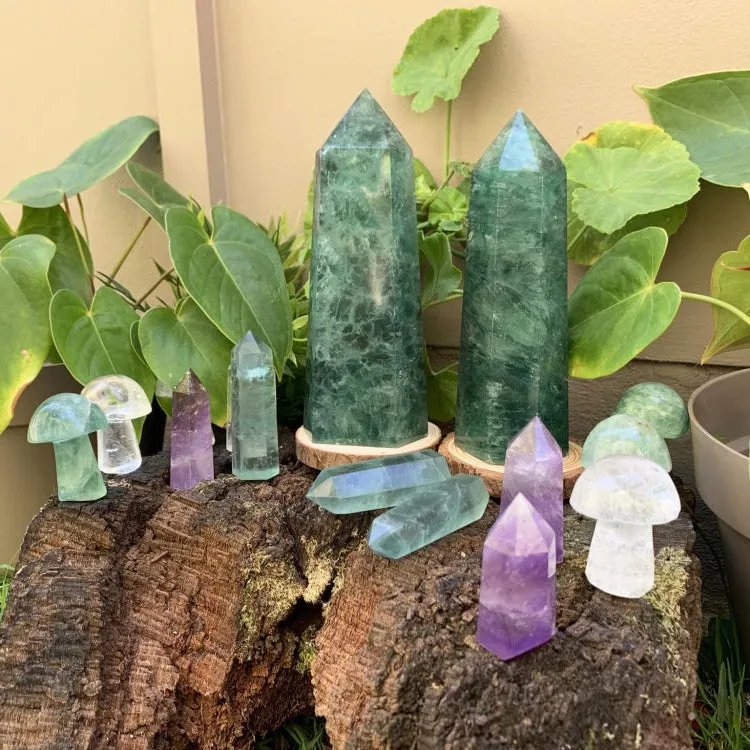 Green Fluorite Large Generator