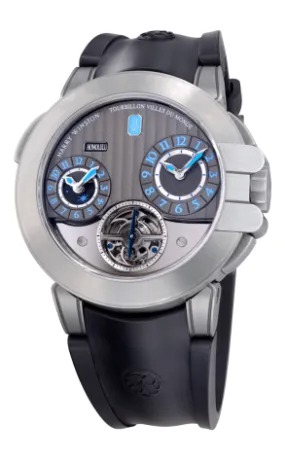 Harry Winston Ocean Project Z5 Tourbillon Dual Time Zalium Men's Watch