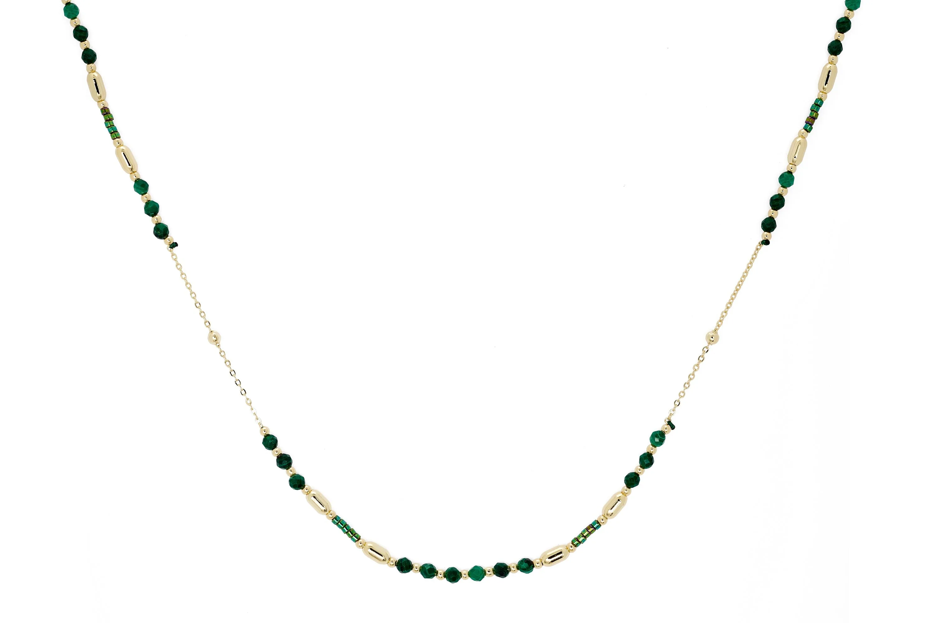 Horus Malachite Gemstone Necklace