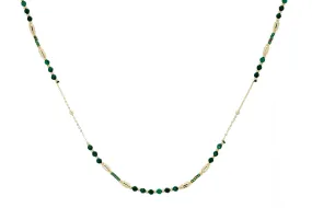 Horus Malachite Gemstone Necklace
