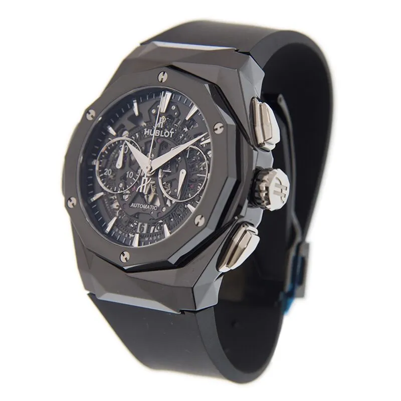 Hublot Classic Fusion Aerofusion Orlinski Black Magic Chronograph Automatic Men's Watch 525CS0170RXORL19 525.CS.0170.RX.ORL19