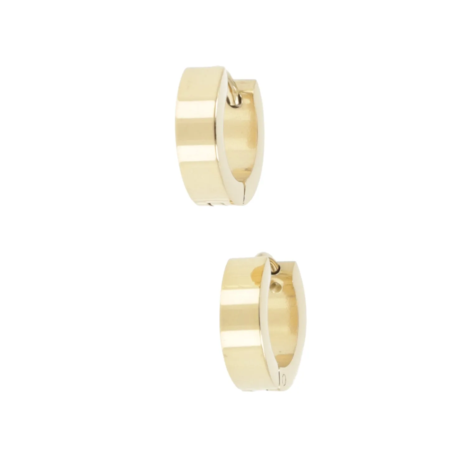 Huggie Hoop Earrings (Gold Plated)