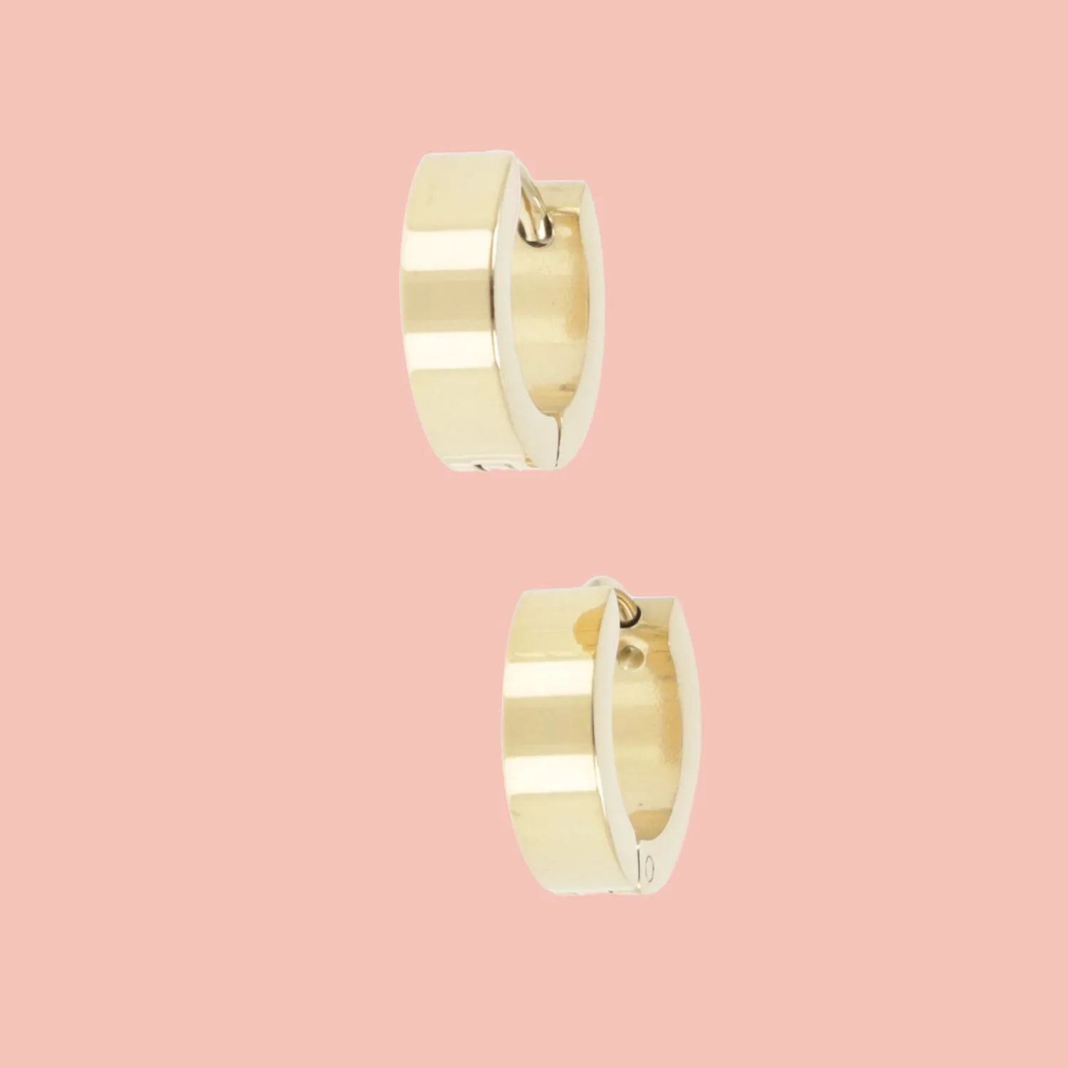 Huggie Hoop Earrings (Gold Plated)