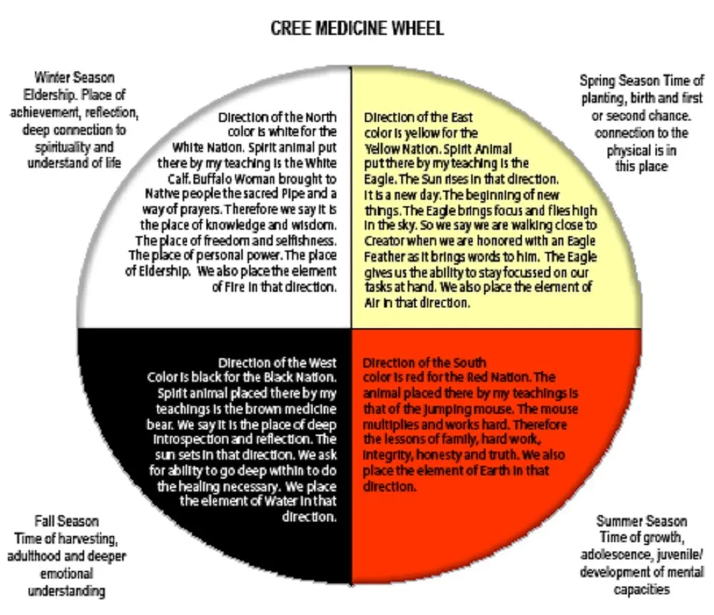 Indigenous Ankle Bracelet ~ 4 Tribes of Man ~ Cree Medicine Wheel Anklet