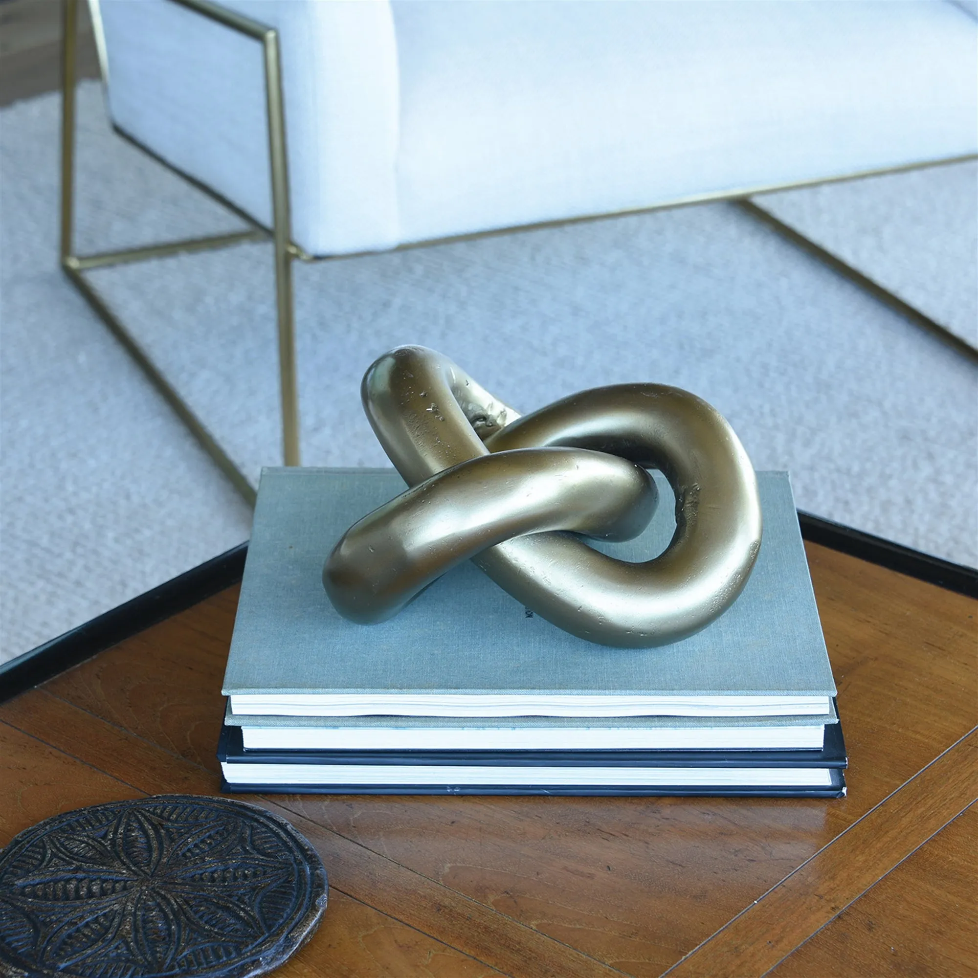 Infinity Knot- Brass