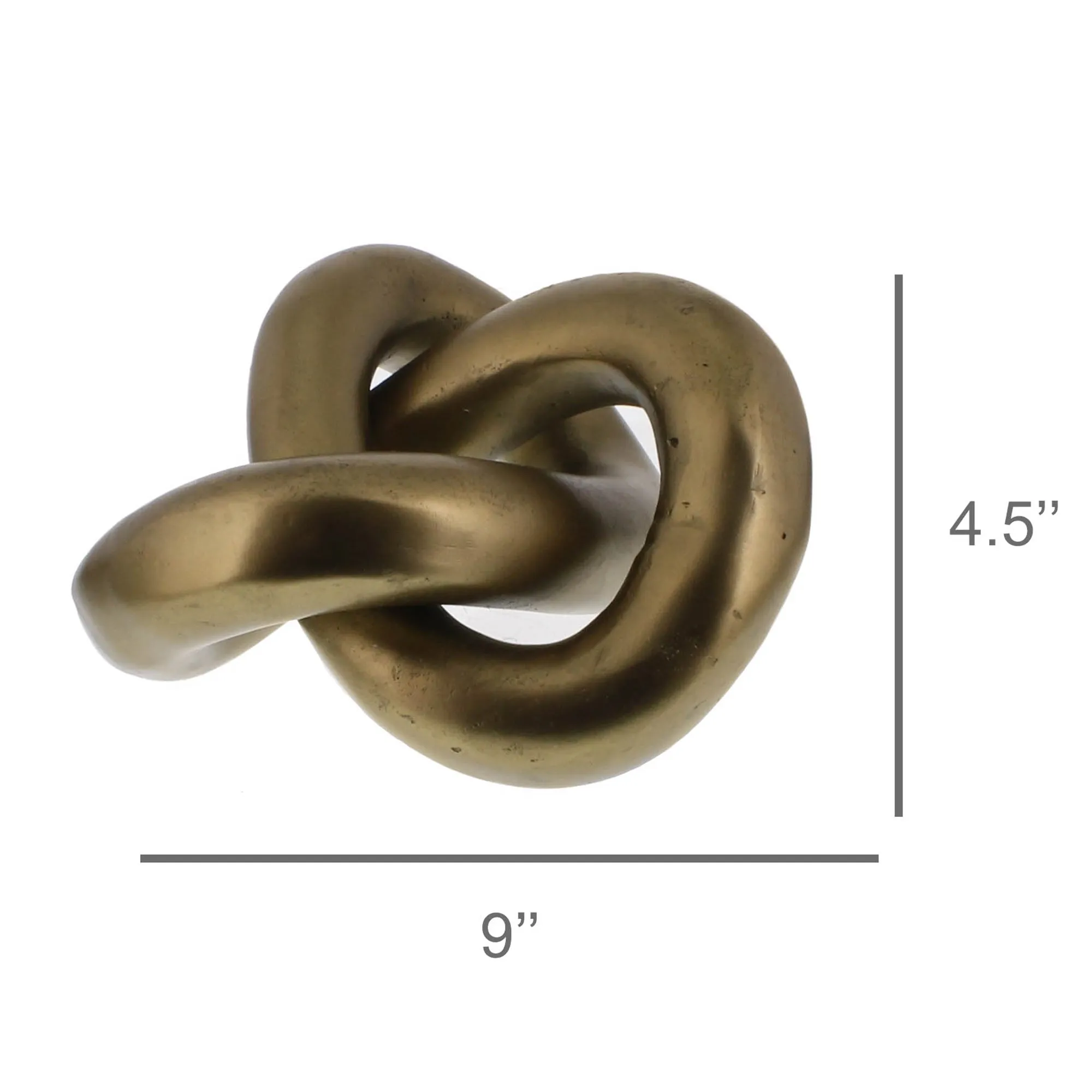 Infinity Knot- Brass
