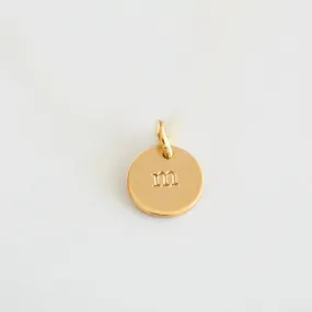 Initial Charm: No Necklace Chain