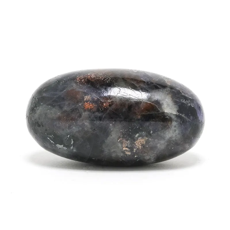 IOLITE WITH SUNSTONE POLISHED CRYSTAL