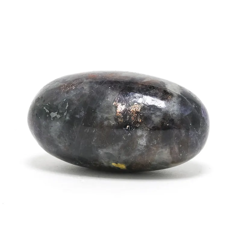 IOLITE WITH SUNSTONE POLISHED CRYSTAL