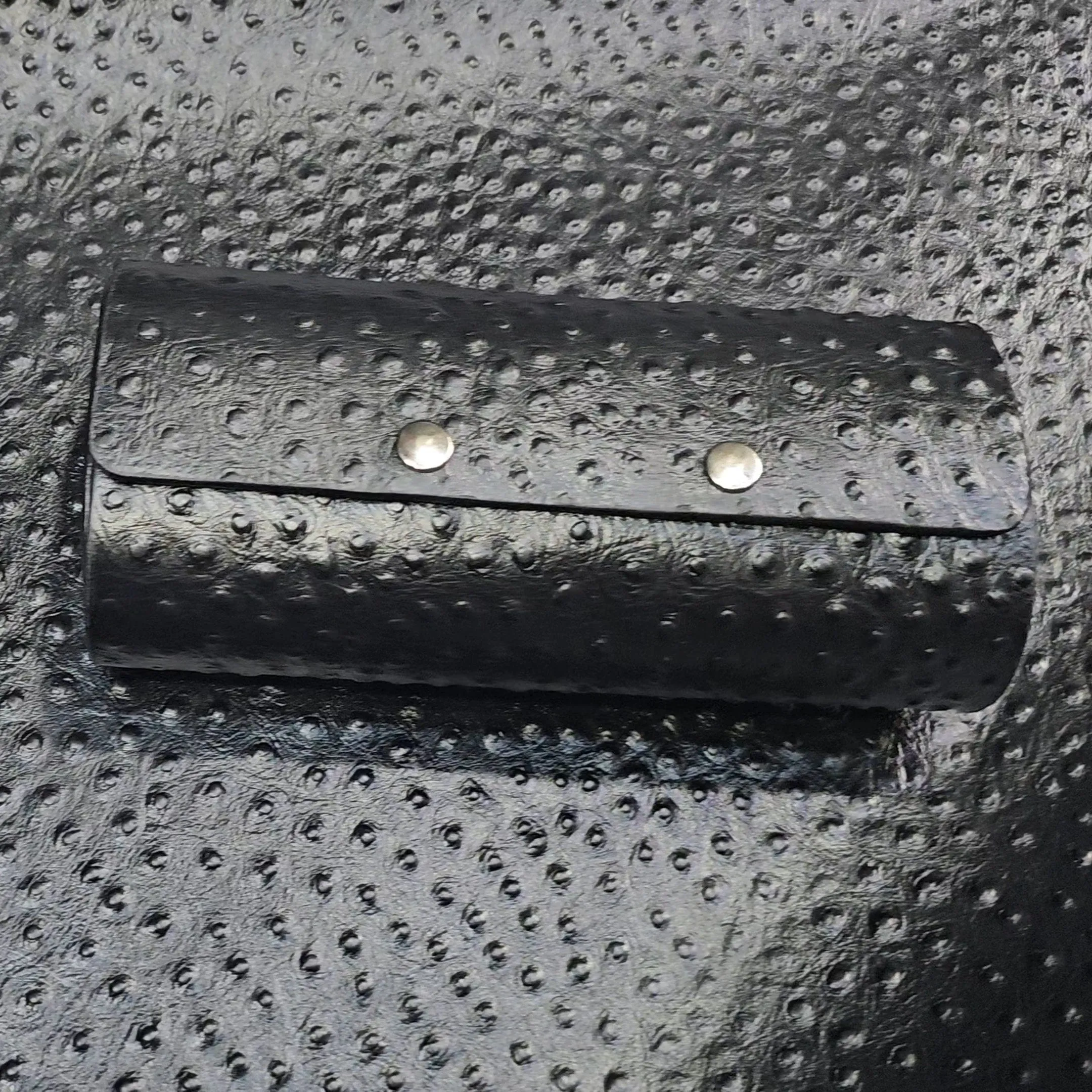 Leather watch case