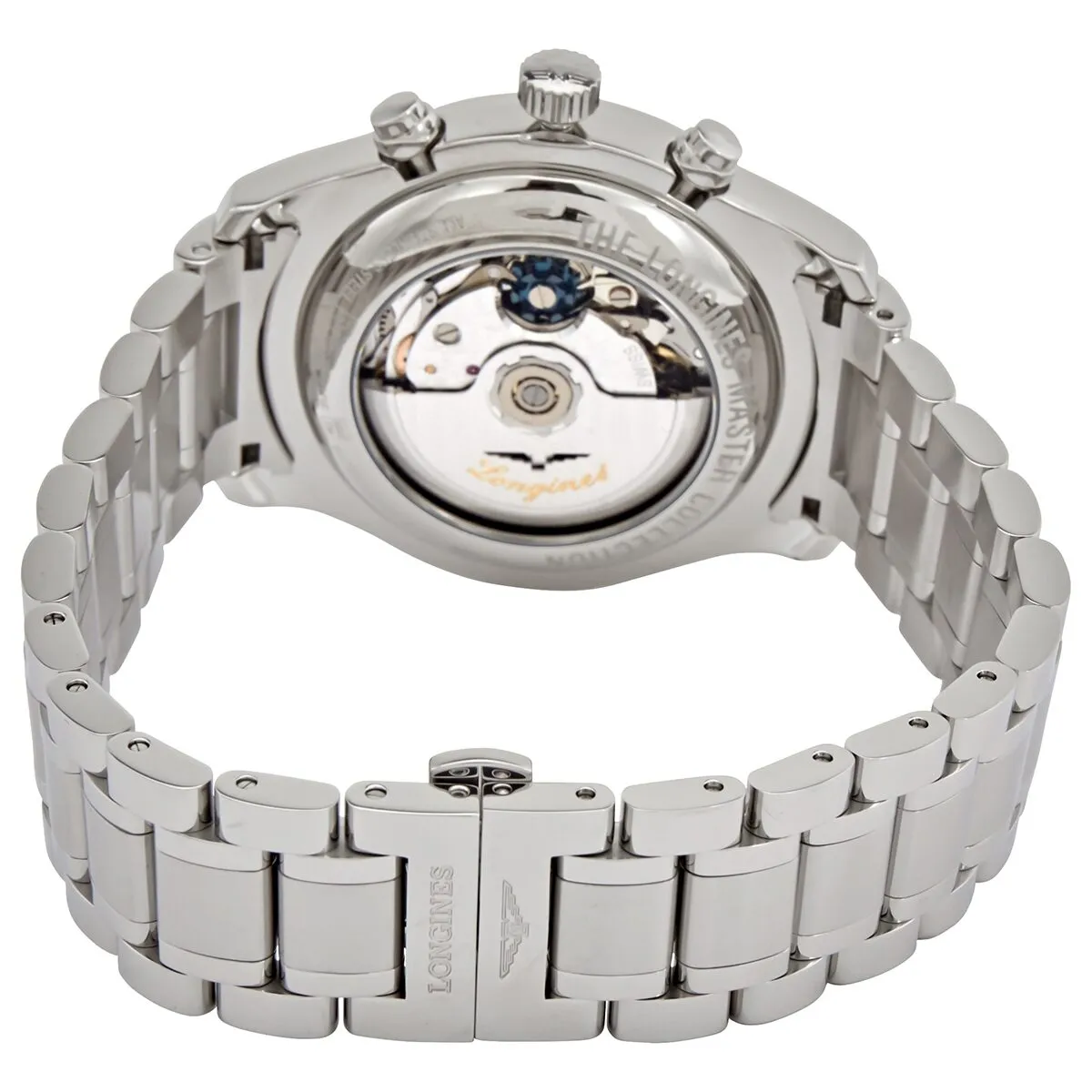 Longines Master Collection Moon Phase Chronograph Automatic Sunray Blue Dial Men's Watch L2.773.4.92.6