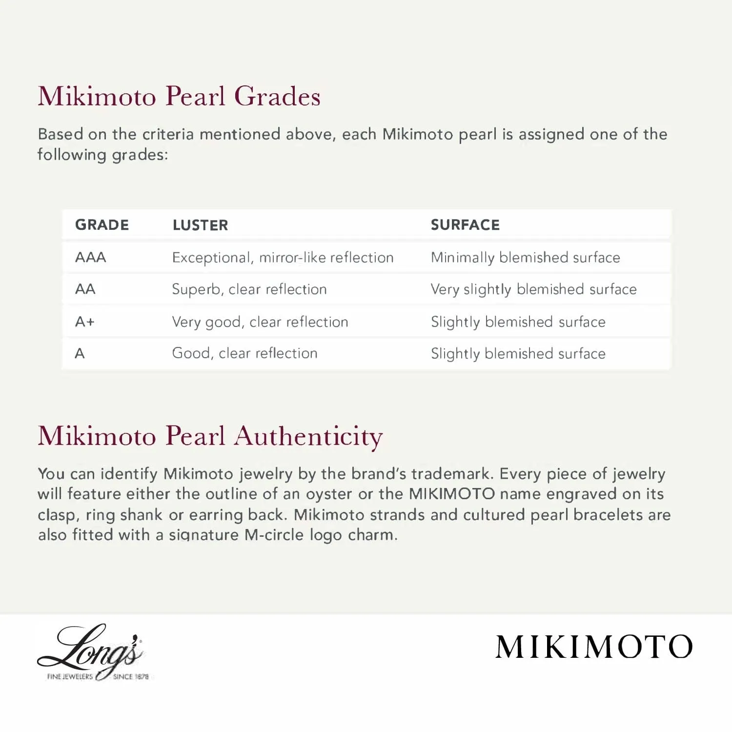 Mikimoto 18K Yellow Gold Pearl Stud Earrings