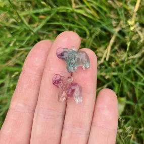 Mini Fluorite Elephant