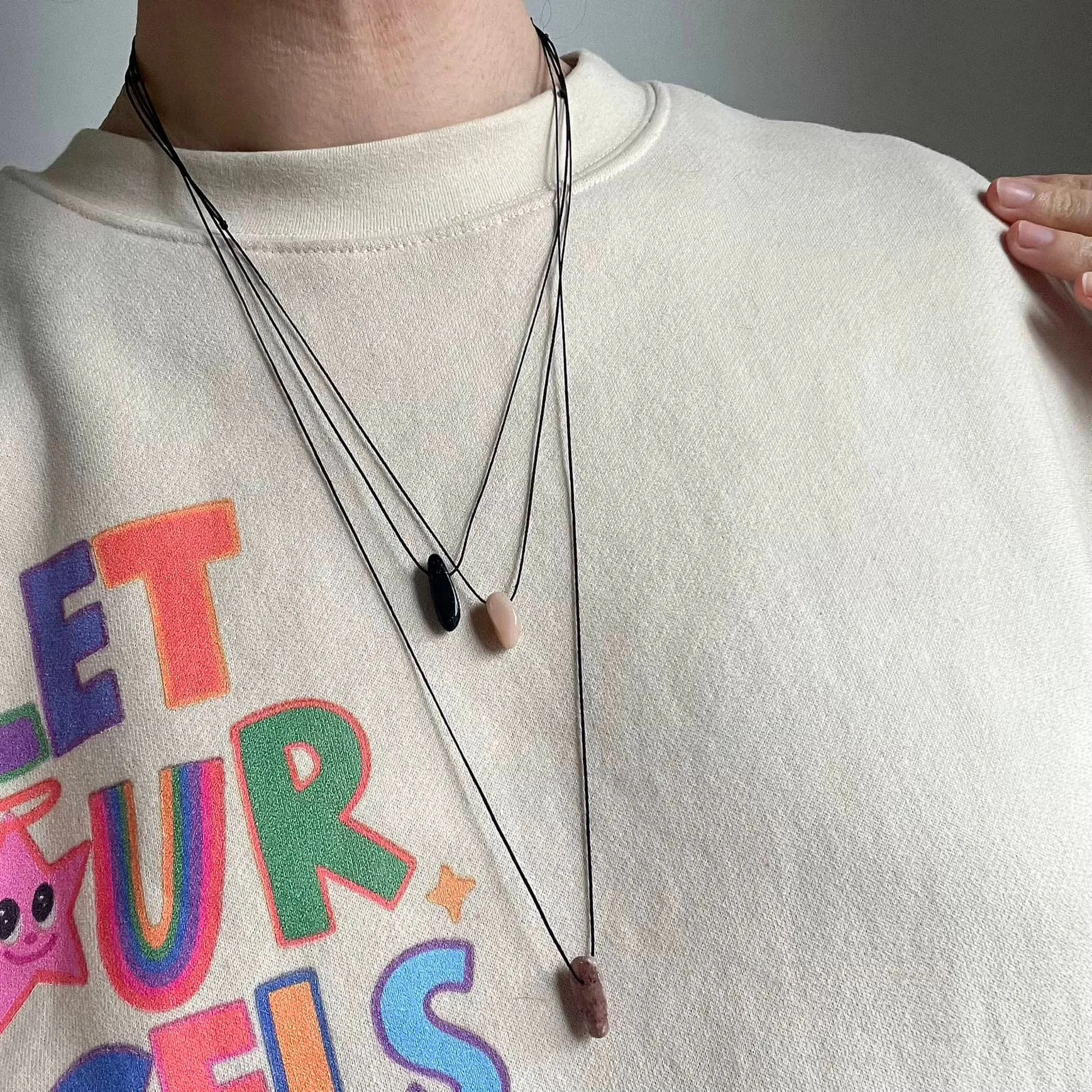 Mini Treasure Pendant - Sunstone