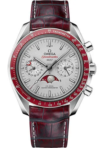 Omega - Speedmaster Moonphase Chronograph 42.25 mm - Platinum Watch 304.93.44.52.99.001