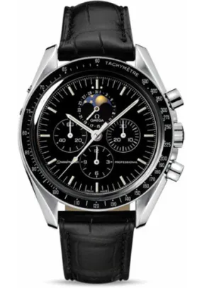 Omega - Speedmaster Moonwatch Professional 42 mm - Stainless Steel - Transparent Back Watch 3876.50.31