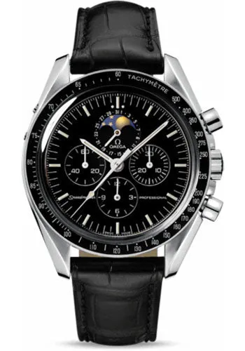 Omega - Speedmaster Moonwatch Professional 42 mm - Stainless Steel - Transparent Back Watch 3876.50.31