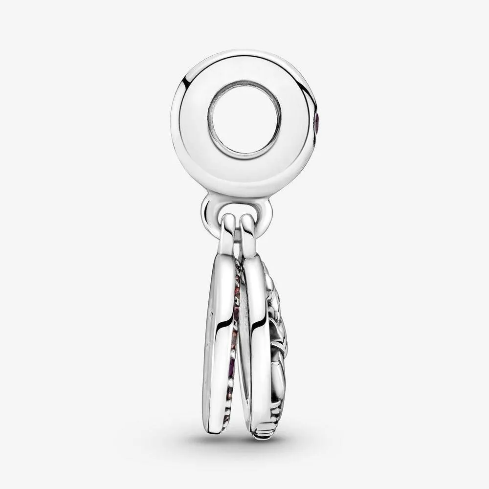 Pandora Pavé Feather Dangle Charm