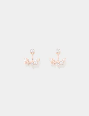 Pandora Pretty Front Back Earrings