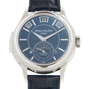 Patek Philippe Grand Complications Chronograph Blue Sunburst Dial Men's Watch 5207G-001