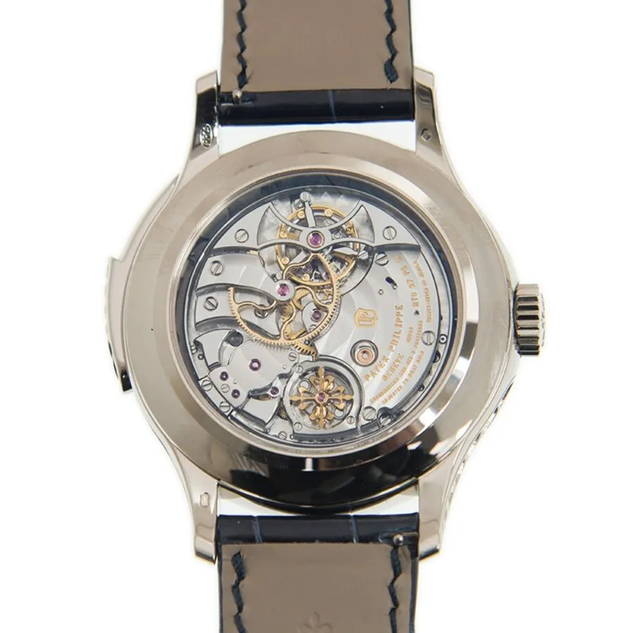 Patek Philippe Grand Complications Chronograph Blue Sunburst Dial Men's Watch 5207G-001