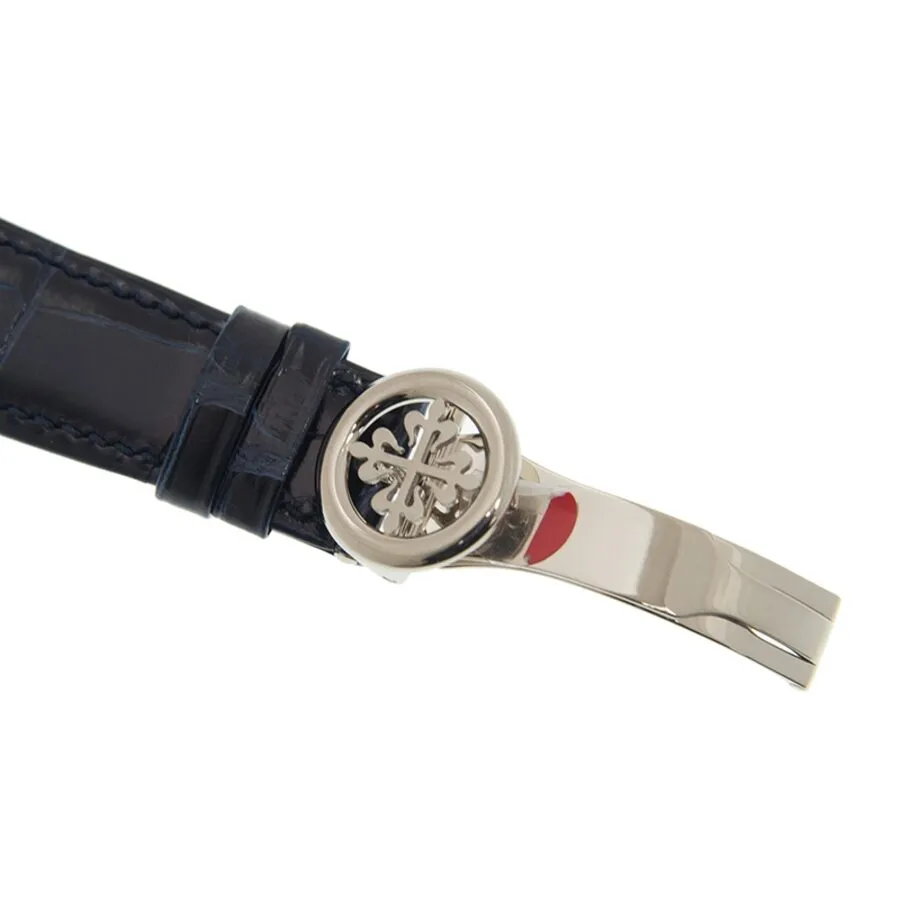 Patek Philippe Grand Complications Chronograph Blue Sunburst Dial Men's Watch 5207G-001