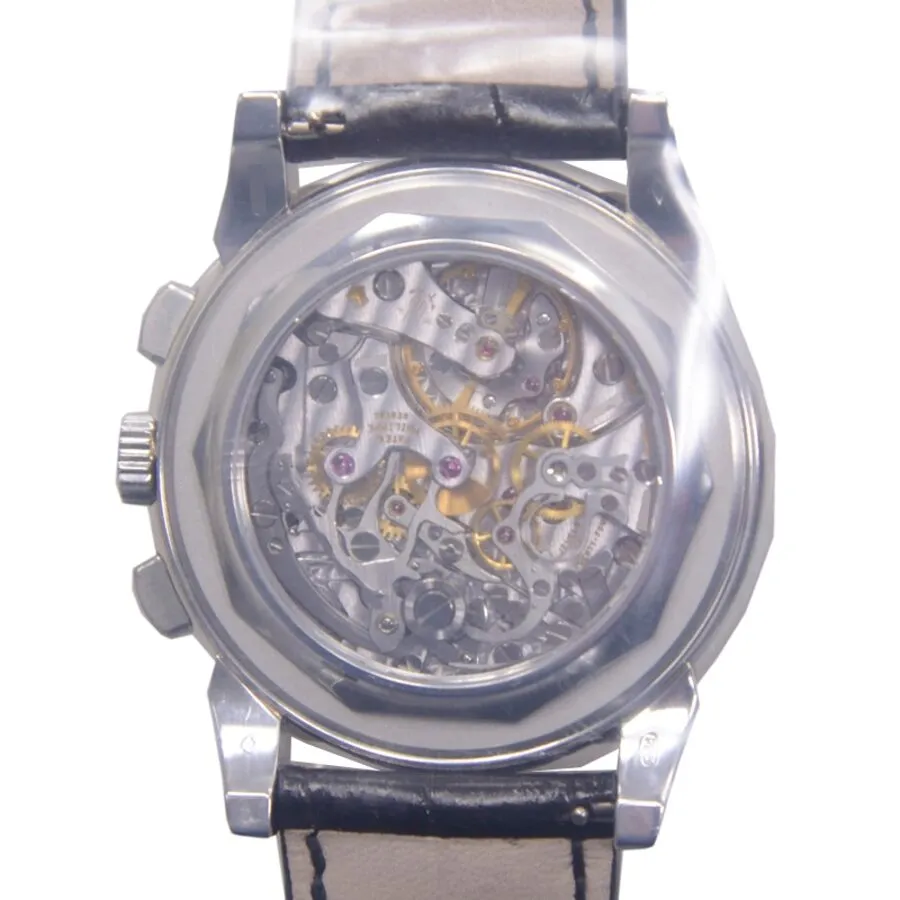 Patek Philippe Grand Complications Mechanical Perpetual Chronograph Diamond Black Dial Men's Watch 5971P-001