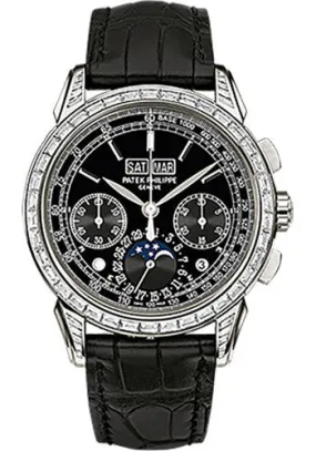 Patek Philippe - Grand Complications Perpetual Calendar Moonphase Chronograph Watch 5271P-001