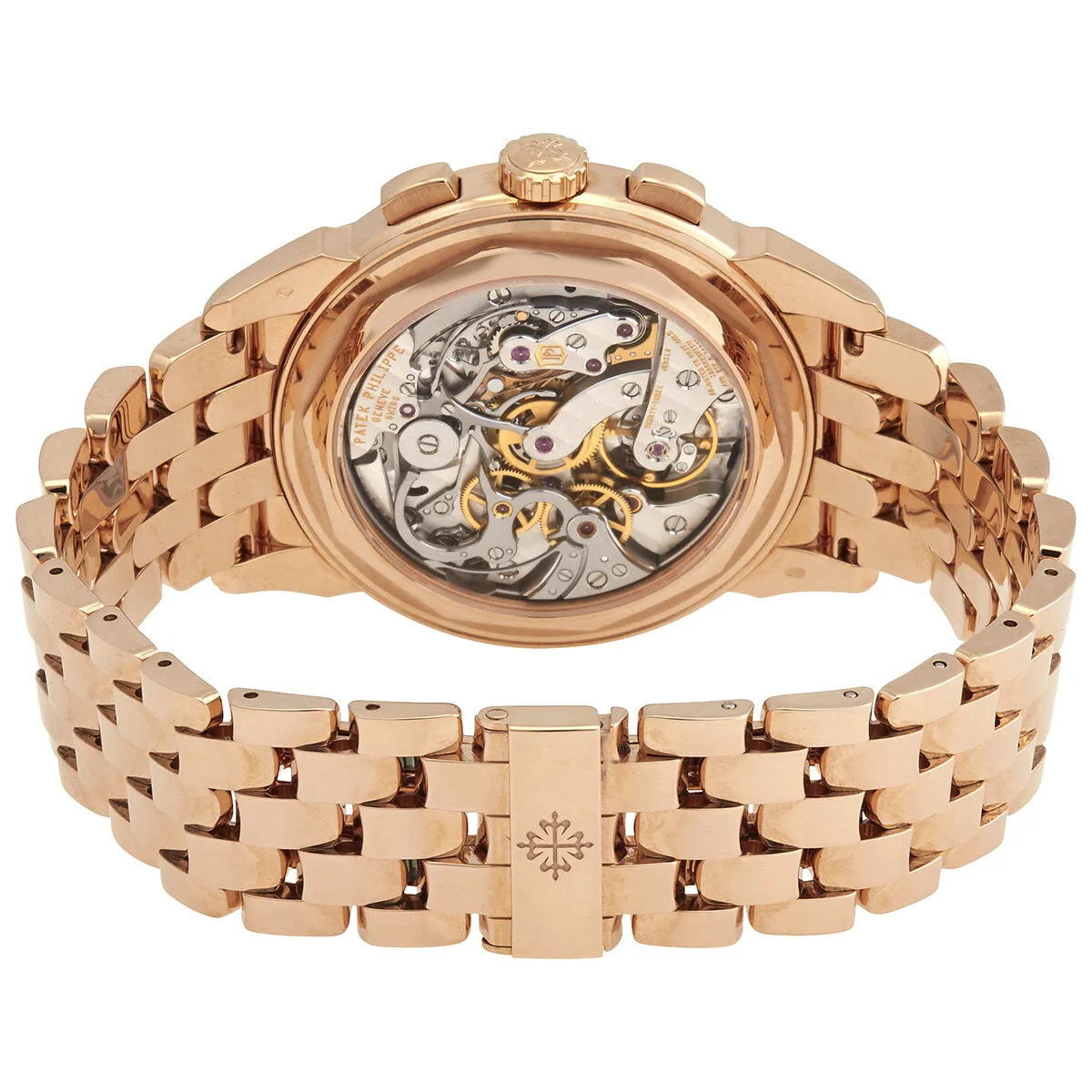 Patek Philippe Grand Complications Perpetual Chronograph Black Dial Watch 5270-1R-001