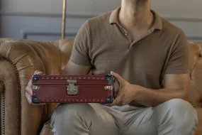 Petra Watch Case - Montana Red