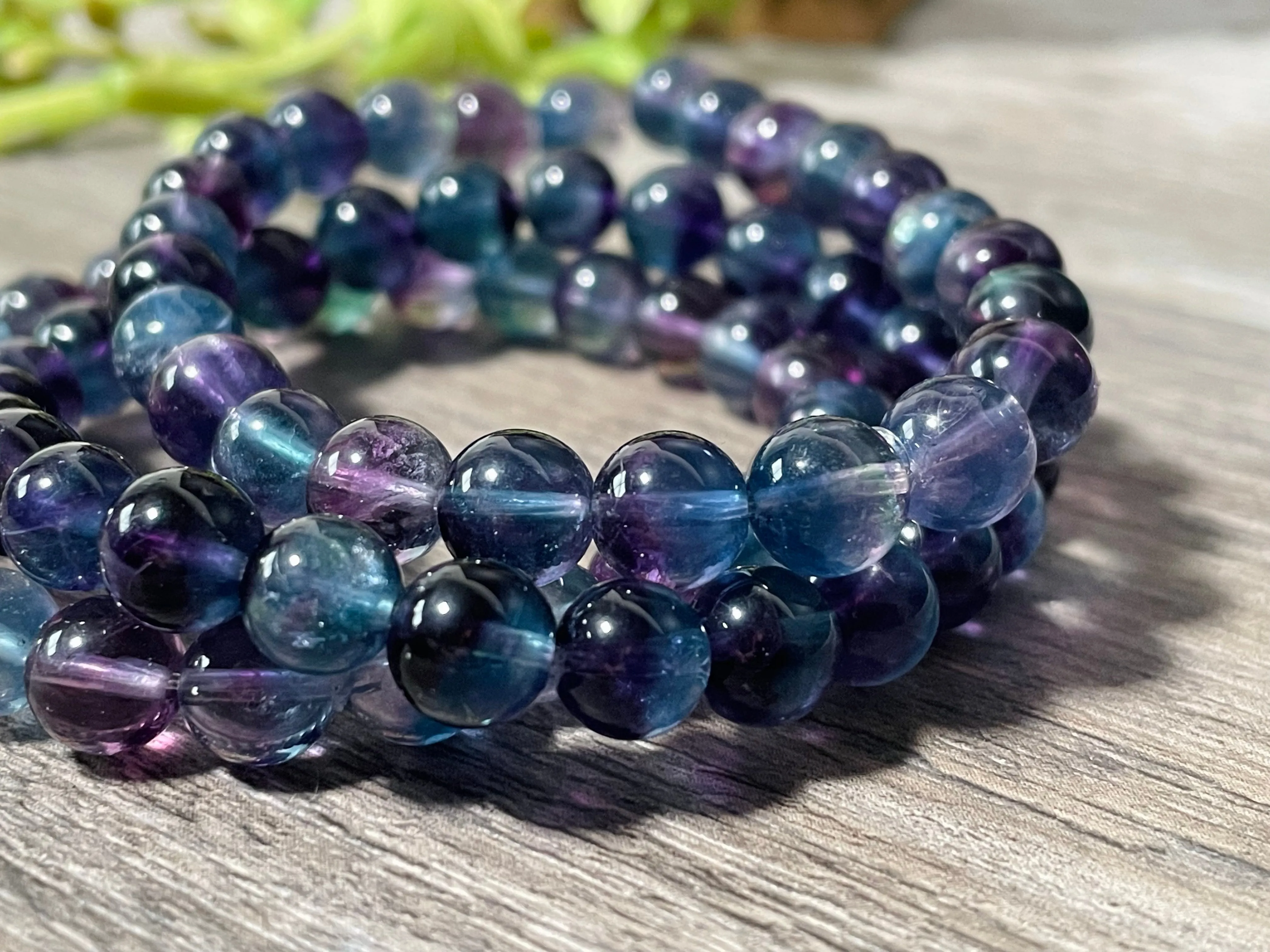 Rainbow Fluorite Bracelet | 8mm