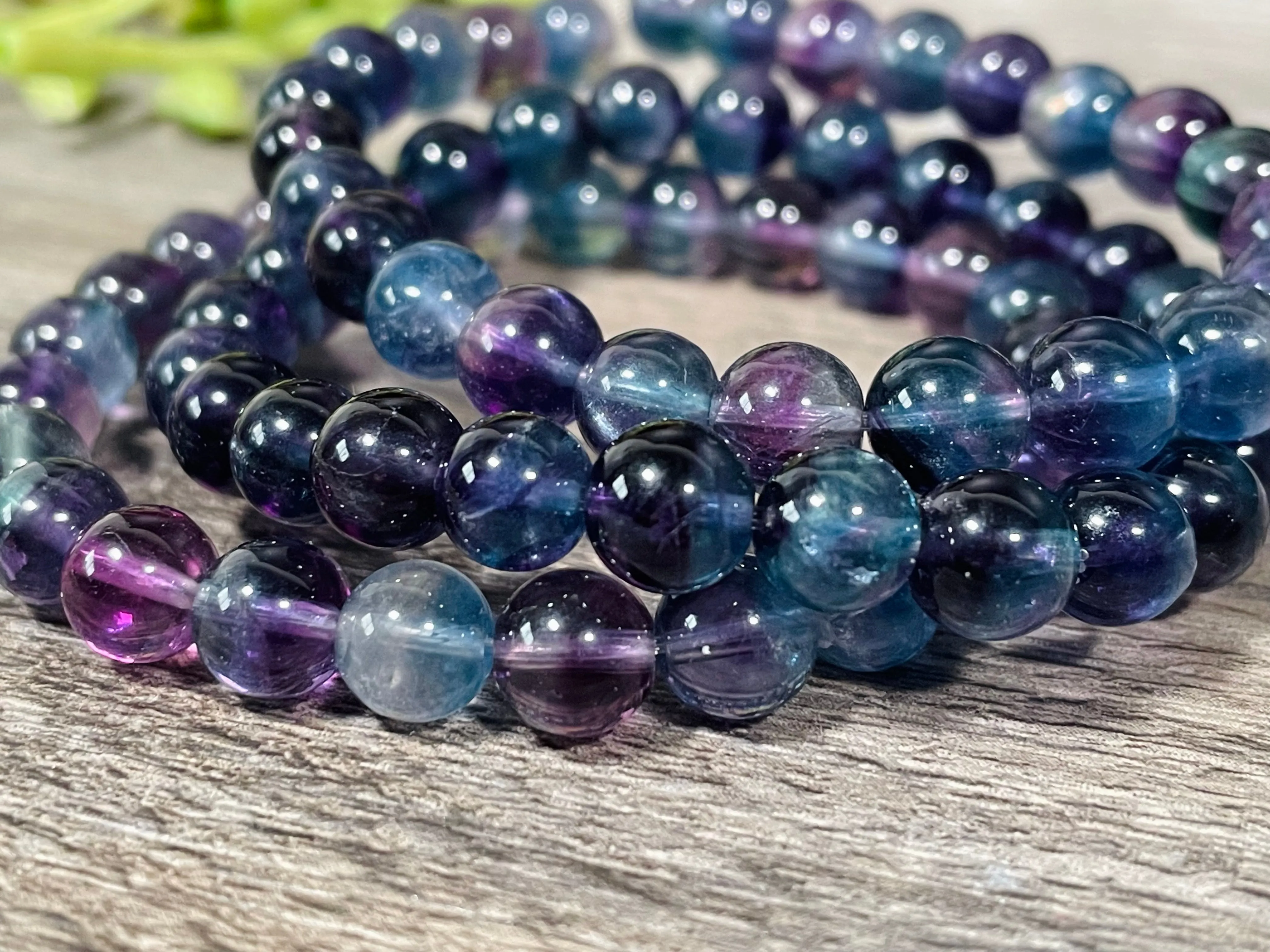 Rainbow Fluorite Bracelet | 8mm