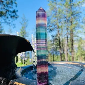 Rainbow Fluorite Point 👉 70% Off