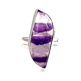 Rainbow Fluorite Sterling Silver Ring