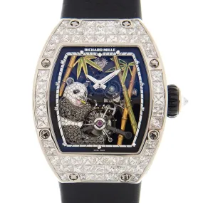 Richard Mille Diamond Tourbillon Panda Men's Watch RM26-01