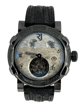 Romain Jerome Air Moon Dust -DNA Crisis Tourbillon Stainless steel & Carbon Men's Watch