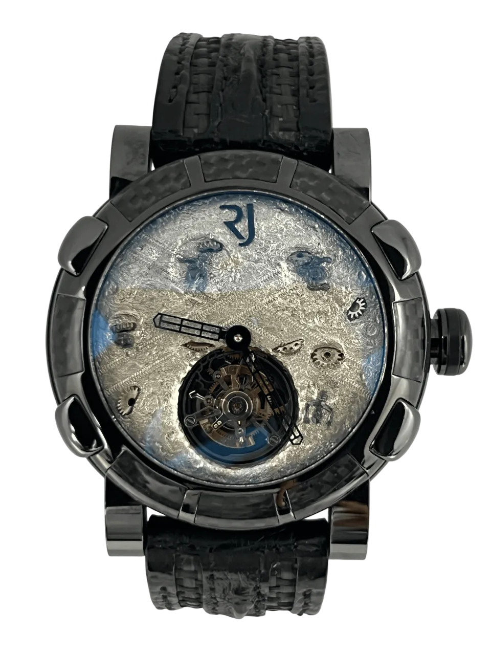 Romain Jerome Air Moon Dust -DNA Crisis Tourbillon Stainless steel & Carbon Men's Watch