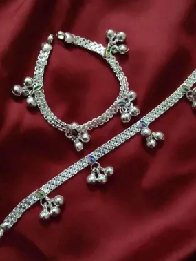 Silver Baby Anklets (0-2 yrs)