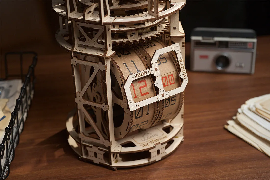 Sky Watcher Tourbillon Table Clock - uGears
