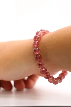 Strawberry Quartz Bracelet