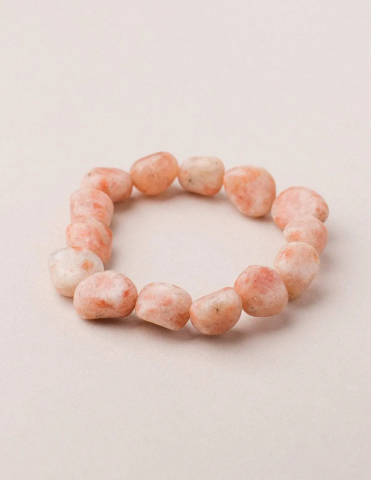 Sunstone Beaded Bracelet