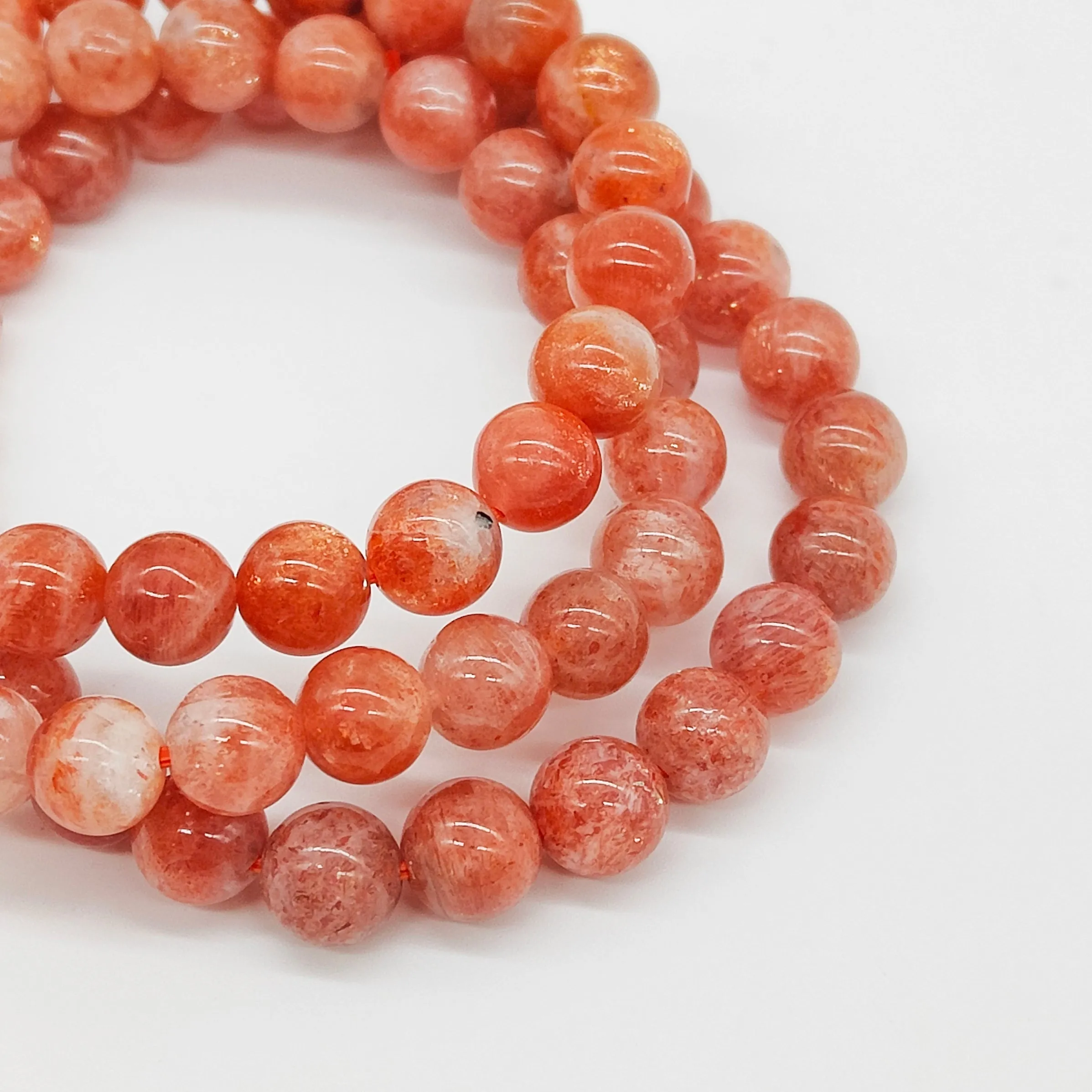Sunstone Bracelet - 8mm